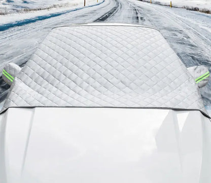 🚗 All-Season Magnetic Windshield Cover — Sun, Frost & Snow Protection