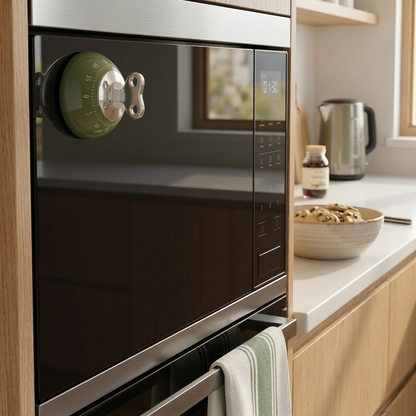 Magnetic Mechanical Kitchen Timer - 60-Minute Countdown