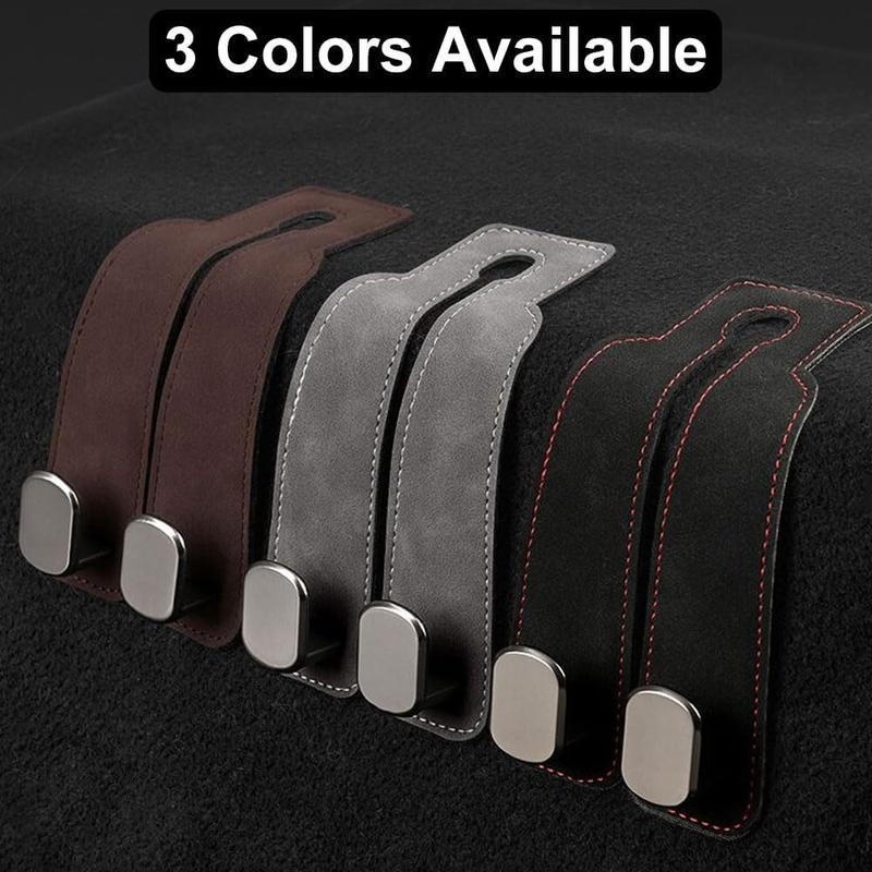 Car seat headrest hooks, car interior accessories, suitable for handbags, wallets, coats, car storage products