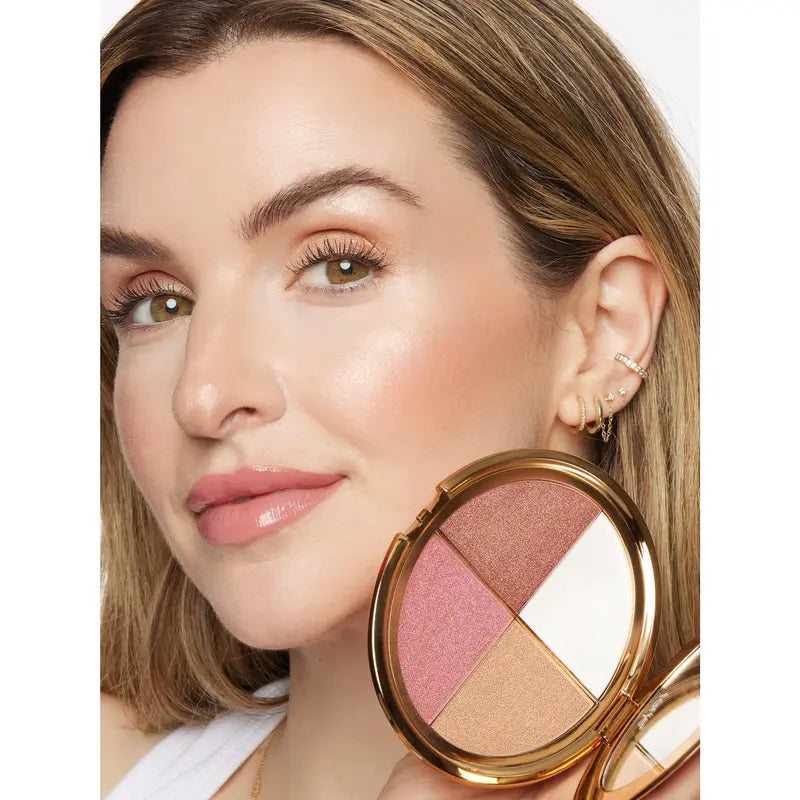 ✨ Last Day Buy 1 Get 1 Free ✨Glow Wardrobe Highlighting Eye & Cheek Palette