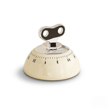 Magnetic Mechanical Kitchen Timer - 60-Minute Countdown