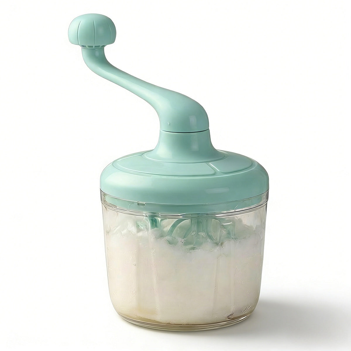 Semi-Automatic Hand-Crank Egg Whisk & Cream Whipper