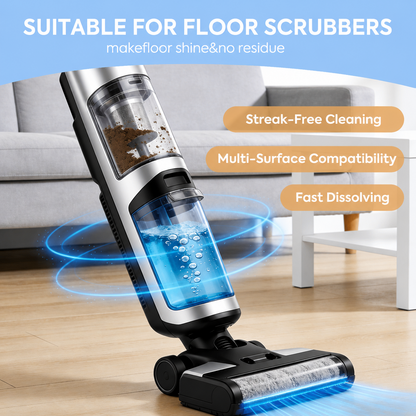 Efficient Floor Cleaning Tablets-Multi-Surface Solution (Lemon Scent)