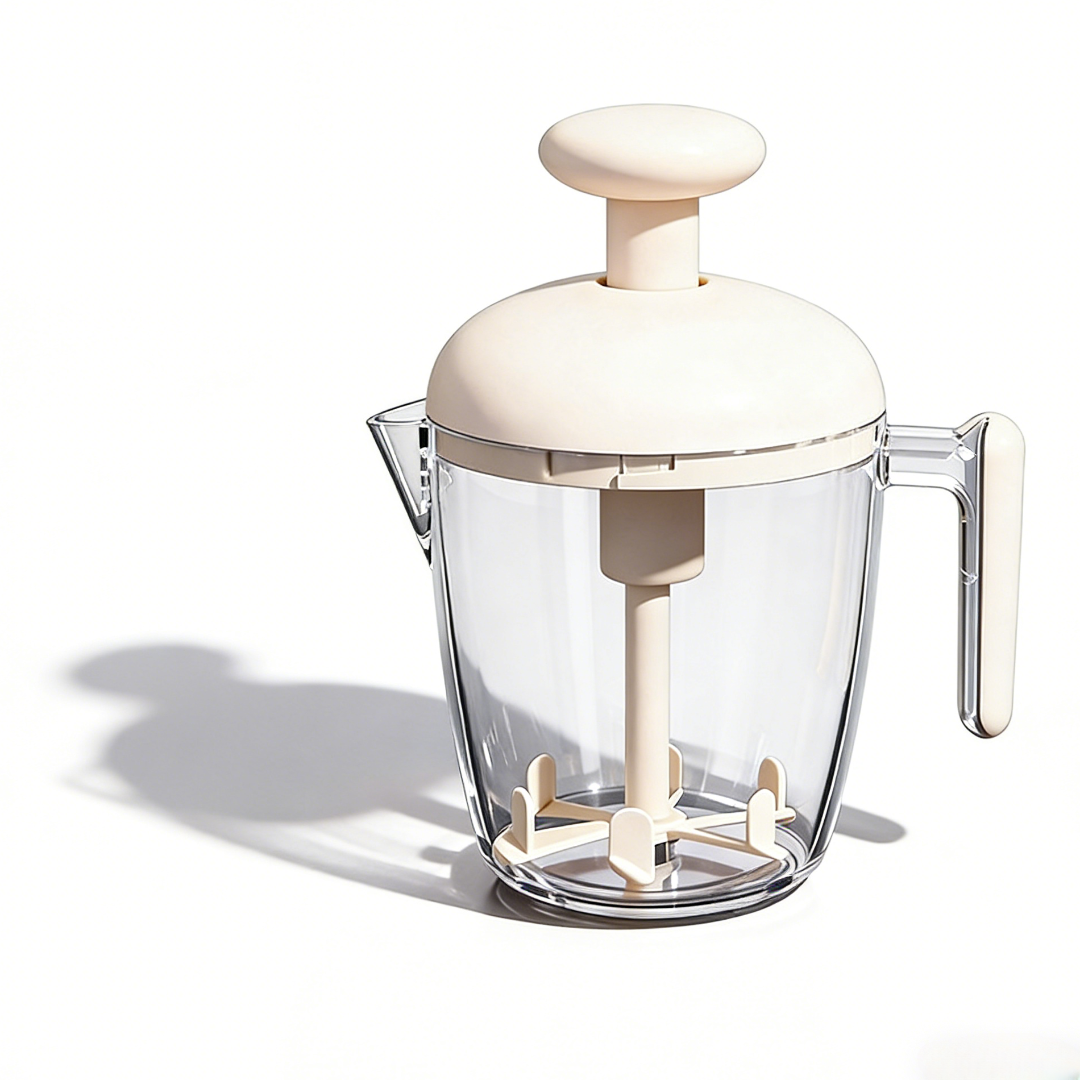Multi-Functional Semi-Automatic Press-Type Egg Whisk
