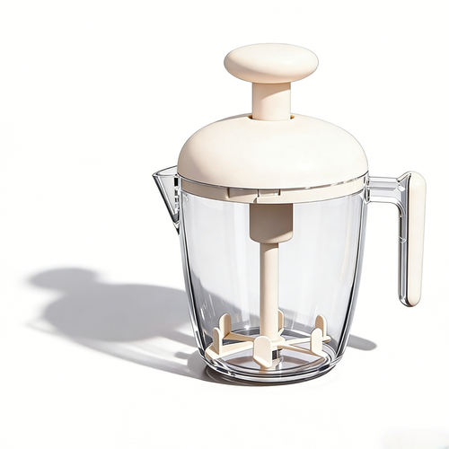 Multi-Functional Semi-Automatic Press-Type Egg Whisk