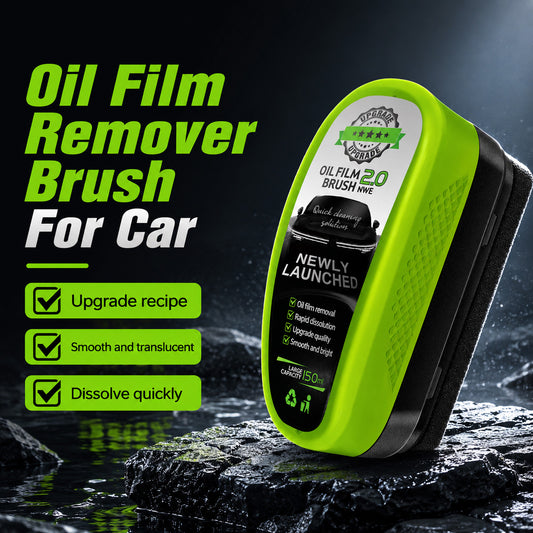 Car Glass Oil Film & Anti-Mist Remover