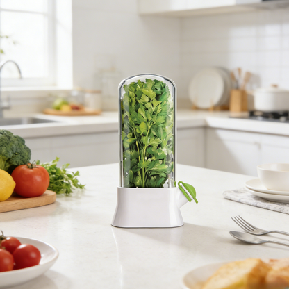 Premium Herb Savor Eco - Fresh Herb & Vegetable Keeper
