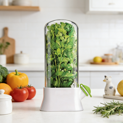 Premium Herb Savor Eco - Fresh Herb & Vegetable Keeper