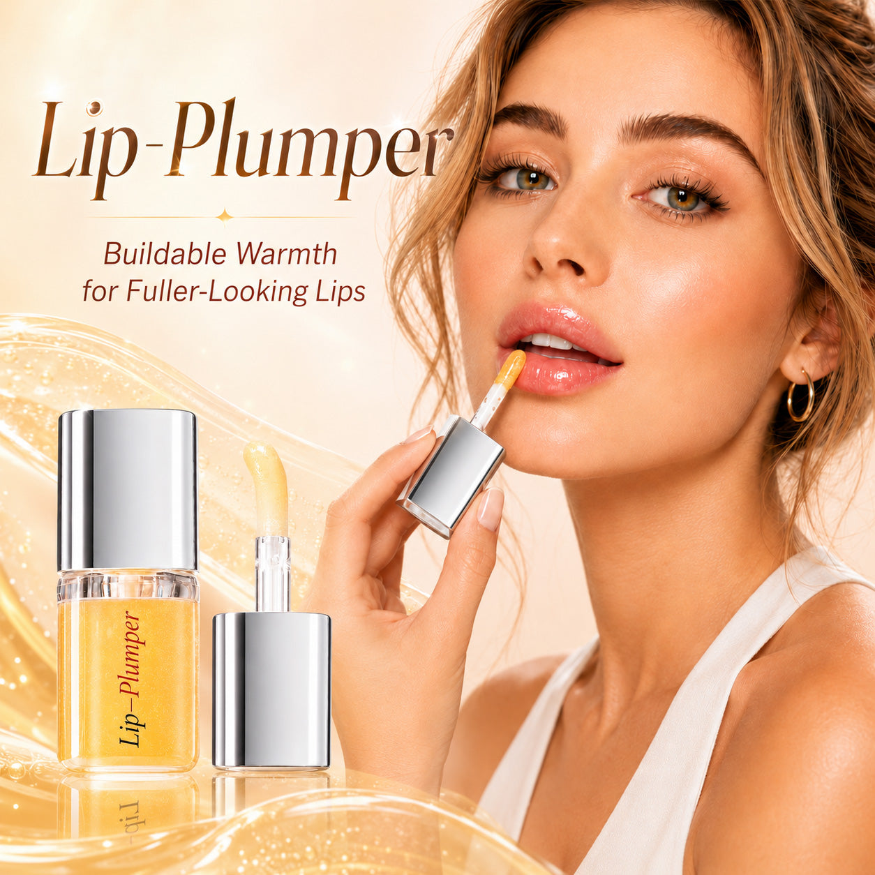 💋 2026 New GEZRIA Spicy Lip Plumper Gloss — Fuller-Looking Lips In Minutes