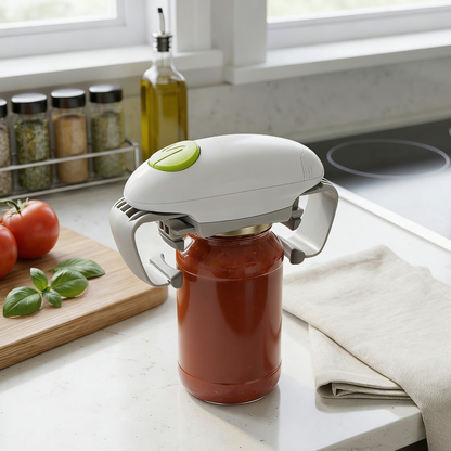 One-Touch Automatic Jar Opener