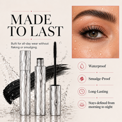 LAST DAY - BUY 1 GET 1 FREE💜Waterproof Curling & Lengthening Mascara