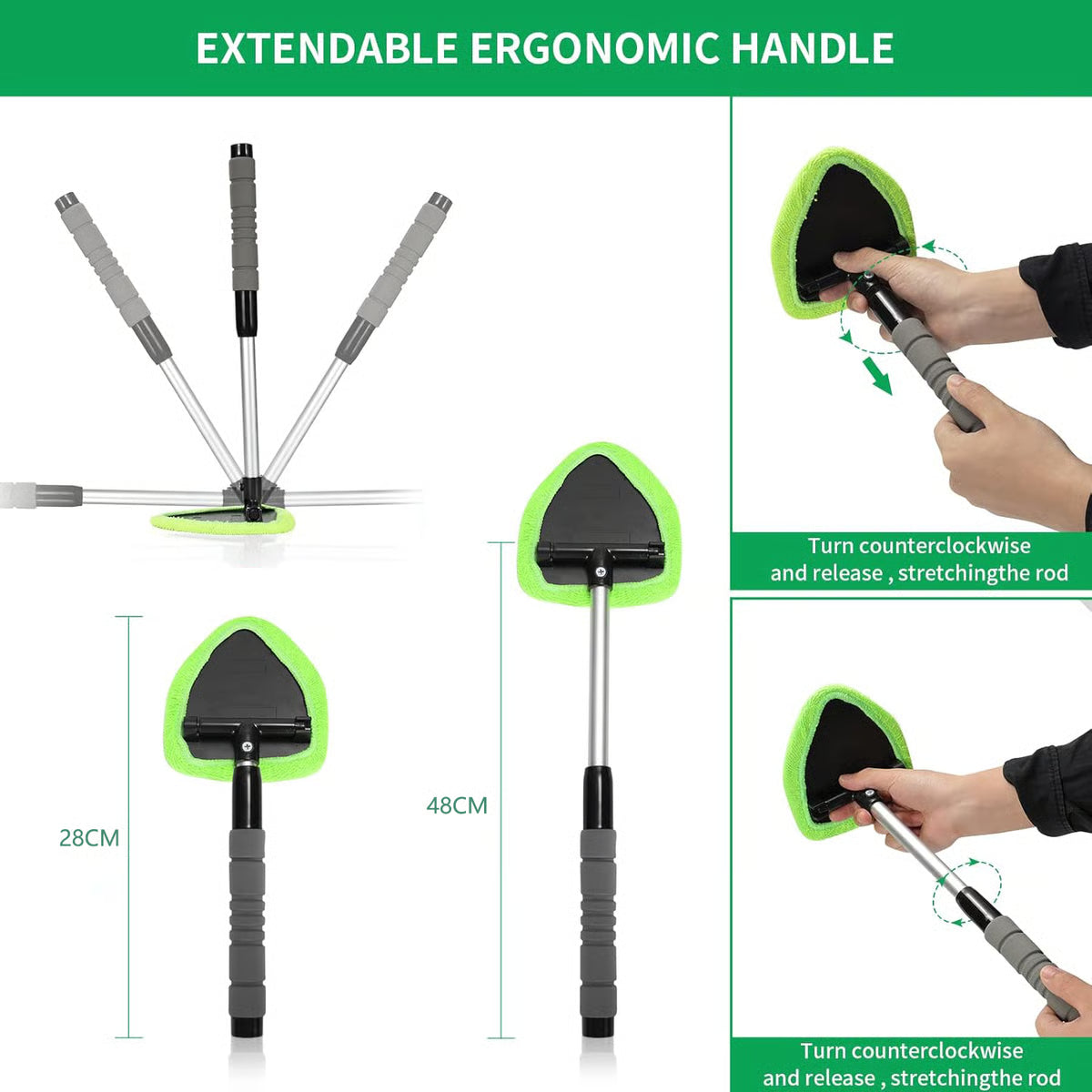 Windshield Cleaning Tool ~ The Fastest Way to a Streak-Free Windshield.
