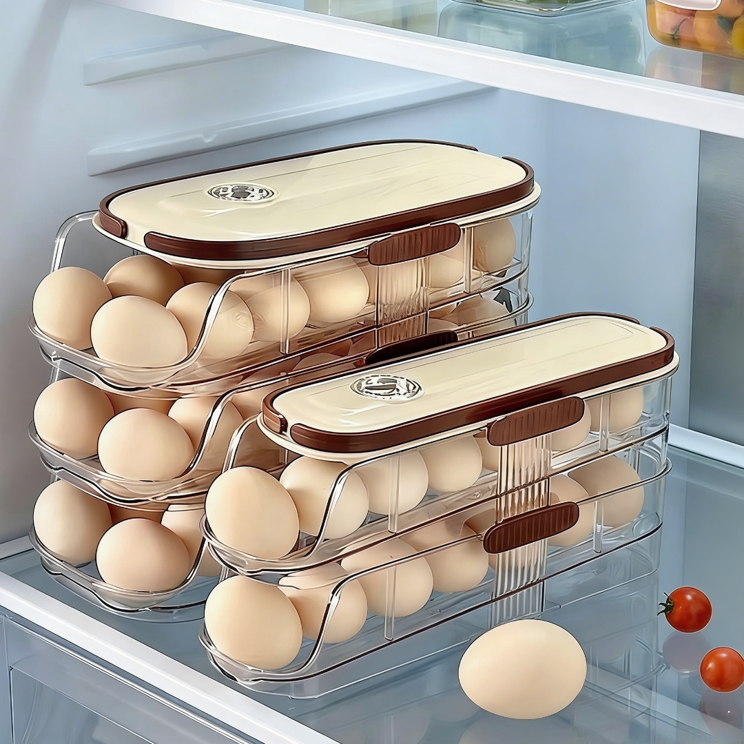 Automatic Rolling Egg Storage