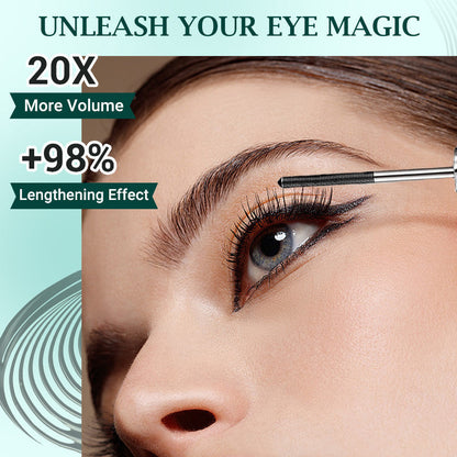 💞👁️ Waterproof fiber mascara for natural volume, curl, and smudge-proof wear. 💖