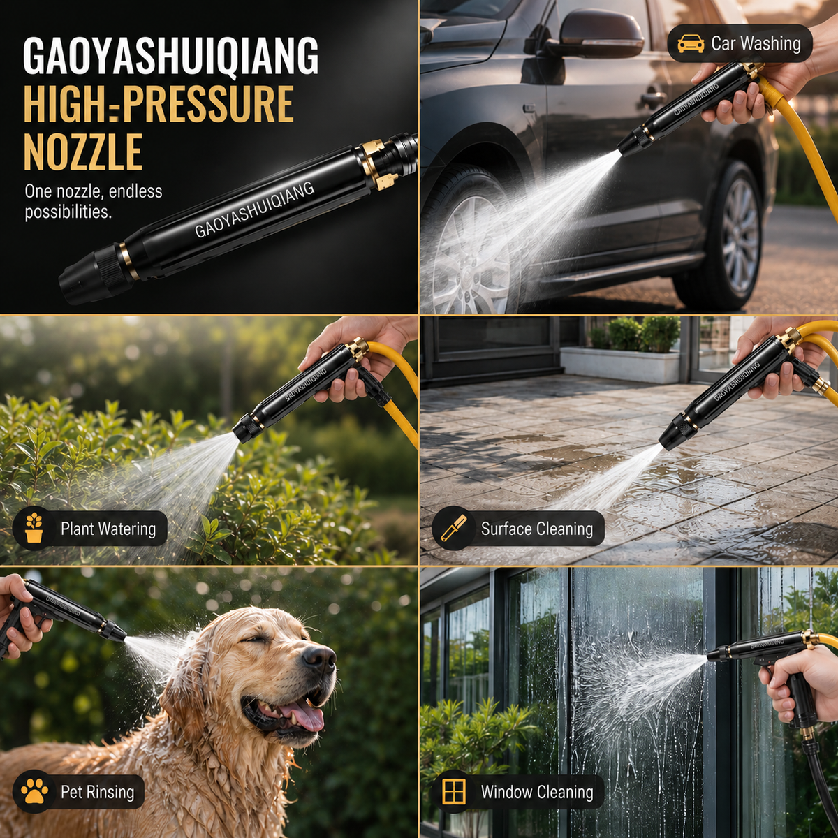 ⏰ Last Day 55% Off | Heavy-Duty Spray Nozzle