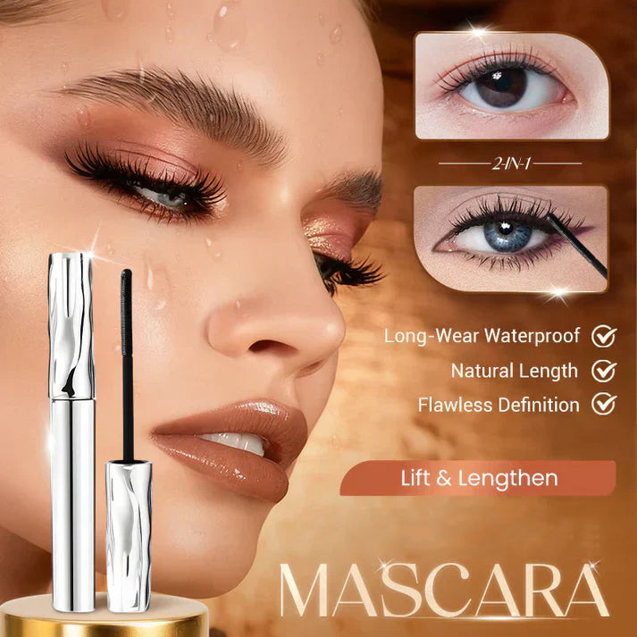 💞👁️ Waterproof fiber mascara for natural volume, curl, and smudge-proof wear. 💖