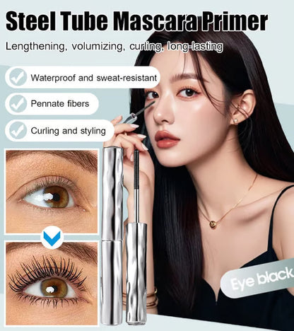 💞👁️ Waterproof fiber mascara for natural volume, curl, and smudge-proof wear. 💖