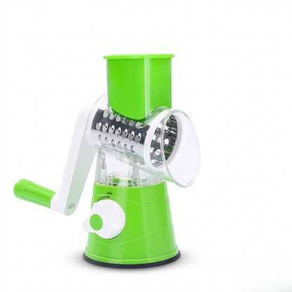 3-in-1 Multifunctional Rotary Drum Vegetable Slicer & Grater