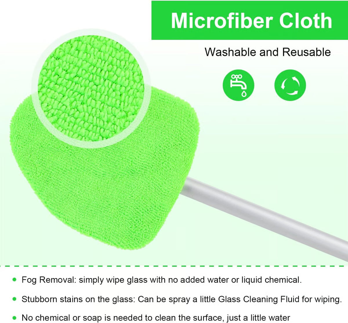 Windshield Cleaning Tool ~ The Fastest Way to a Streak-Free Windshield.