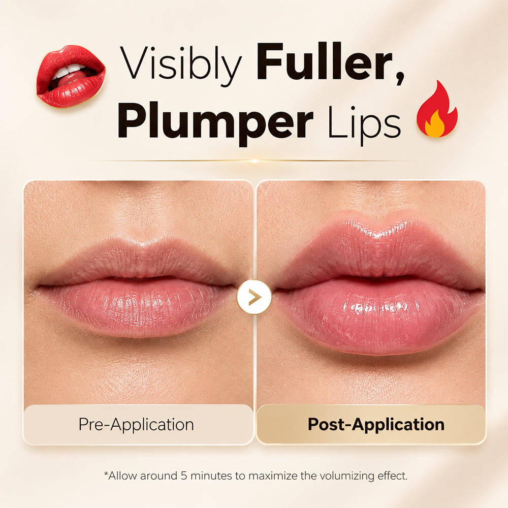 💋 2026 New GEZRIA Spicy Lip Plumper Gloss — Fuller-Looking Lips In Minutes