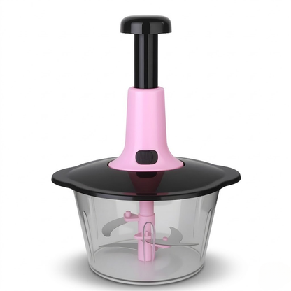 Speedy Press-Powered Meat Grinder