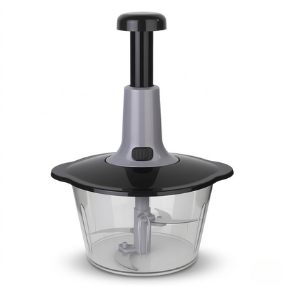 Speedy Press-Powered Meat Grinder