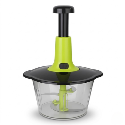 Speedy Press-Powered Meat Grinder