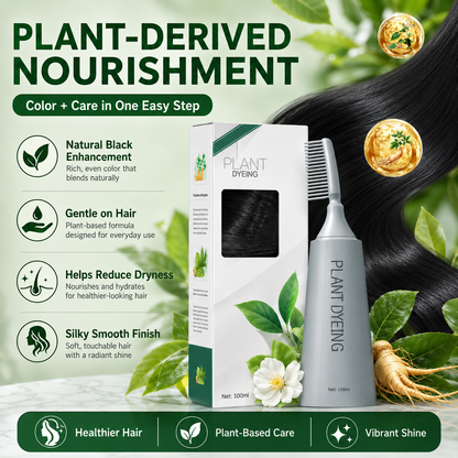 📢📢50% OFF !! ⏰Plant-Based Comb Hair Dye