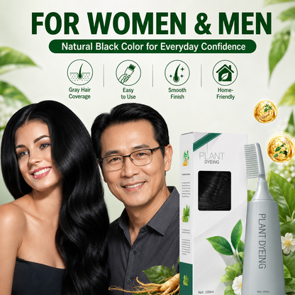 📢📢50% OFF !! ⏰Plant-Based Comb Hair Dye