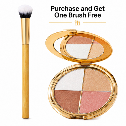 ✨ Last Day Buy 1 Get 1 Free ✨Glow Wardrobe Highlighting Eye & Cheek Palette