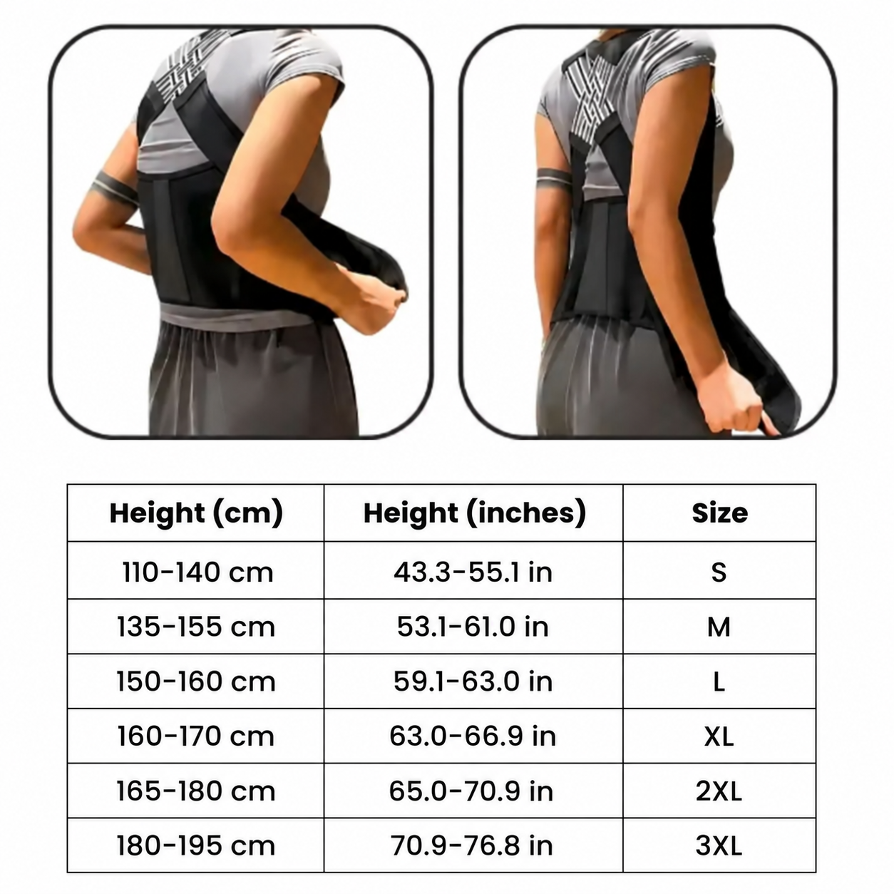 Back brace-posture correctors help you keep your back straight and comfortable every day✅