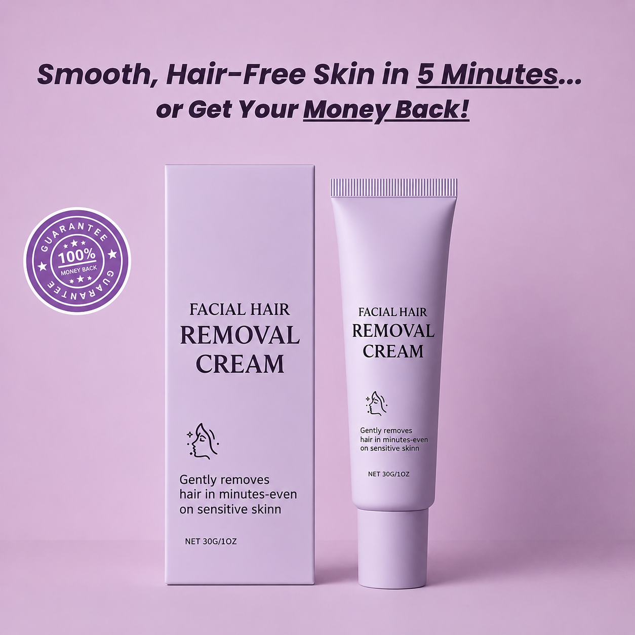Facial Hair Removal Cream