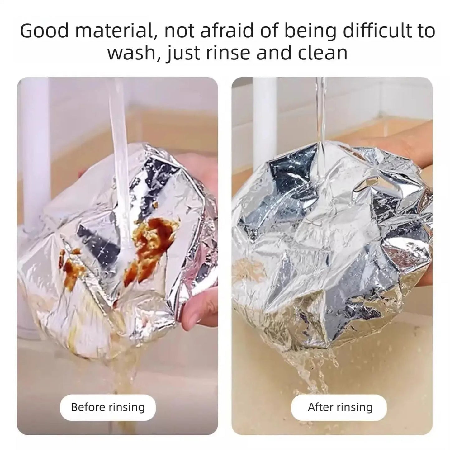 ⏰️Flash-Sale⚡Home dining table & food container aluminum foil heat-retaining cover⚡-YTY5