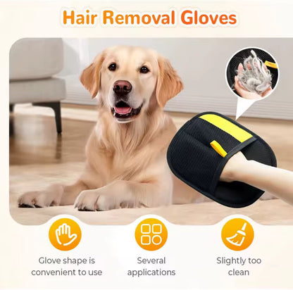 Reusable Pet Hair Removal Gloves
