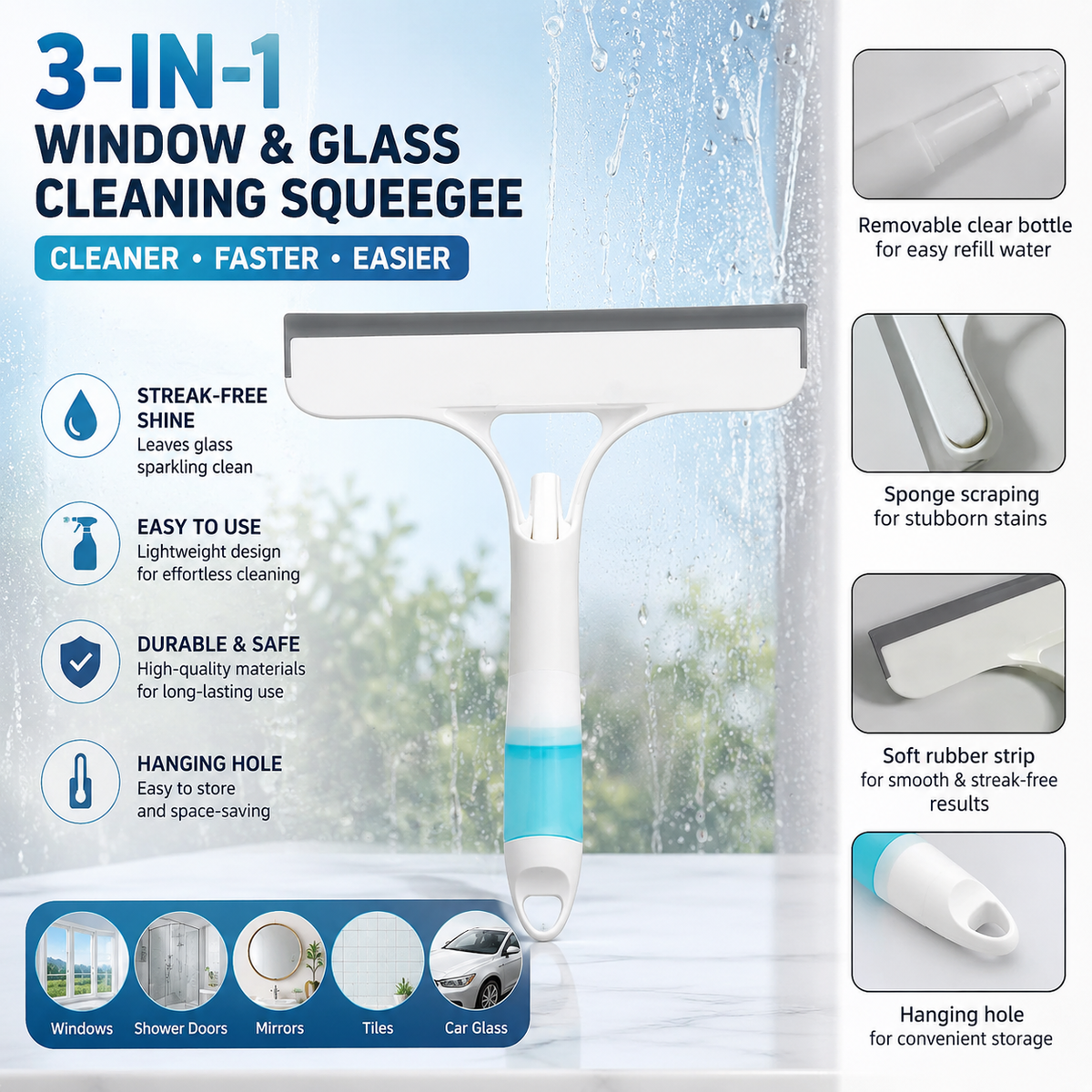 Cleaning Spray Brush 3 in 1