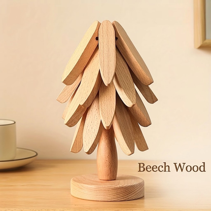 Tree-shaped desktop ornament, creative home anti-scalding placemat, heat insulation mat, home decoration🌴