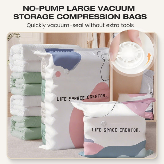 💨No-Pump 3D Vacuum Storage Bag