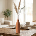 Vintage Brushed Texture Ceramic Vase Collection