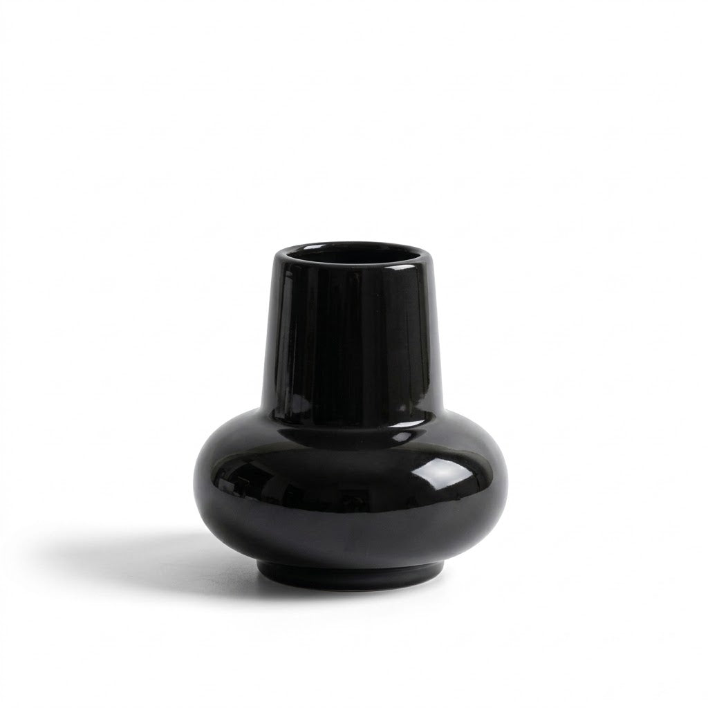 Modern Minimalist Silhouette Ceramic Vase