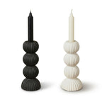 Nordic Fluted Sculptural Candle Holder