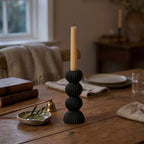 Nordic Fluted Sculptural Candle Holder